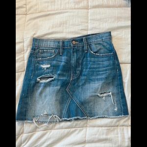 Flying Monkey Jean Skirt